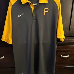 Pittsburgh Pirates Nike Polo DriFit
